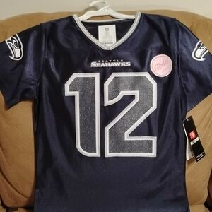 Seattle Seahawks Kids Jersey - Navy